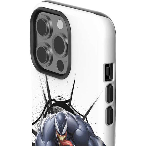 Marvel Venom Reaching Forward iPhone 15 Pro Impact Case